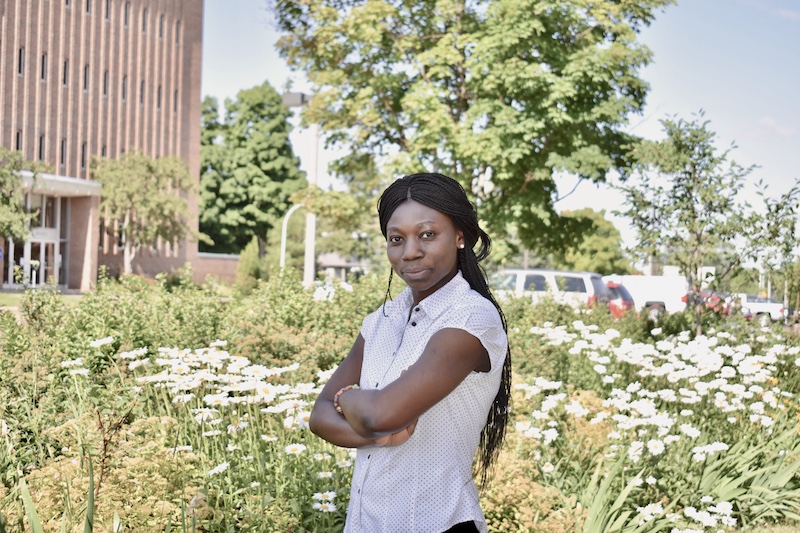 Michigan Tech graduate student Josephine Amponsem