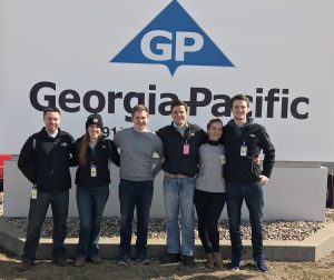 L-R: Matt Hargas, Victoria Fueri, Andrew Tallman, Johnathan Presti, Sandra Cvetanovic, Kyle Domas