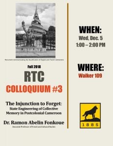 RTC Colloquium #3