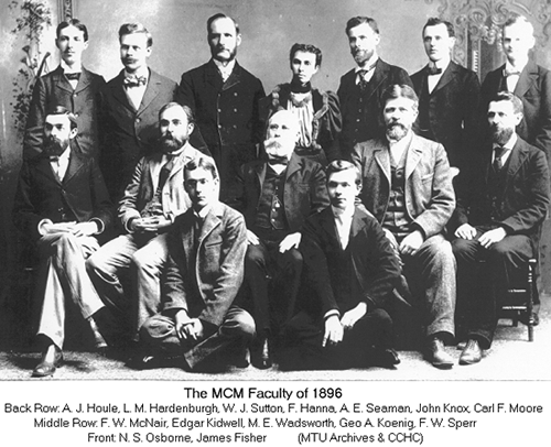 1896 Faculty