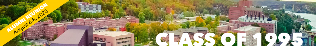 Michigan Tech campus from the air
