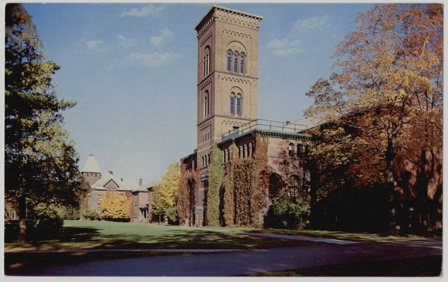 A campus view from 1962