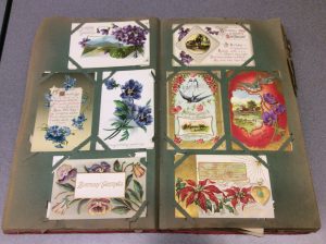 Sample of greeting cards from the Ellen Carlson Correspondence collection.