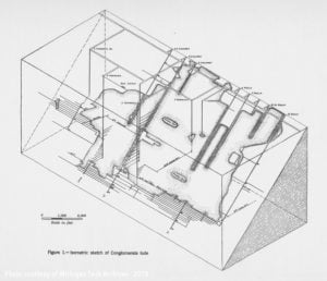 Isometric sketch of the Calumet Conglomerate lode