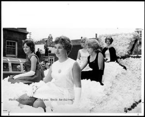 Homecoming queen candidates, 1963.