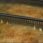Trans fats, often used for deep frying foods in restaurants, are being eliminated from 83 statewide hospitals.