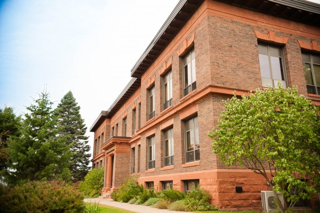 Exterior of Academic Office Building