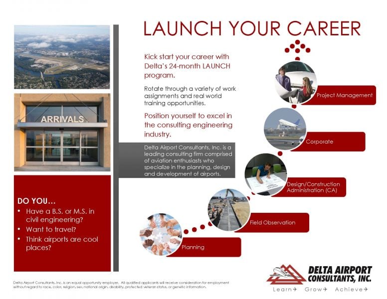 Job Posting Delta Airport Consultants (Career Fair) CEGE