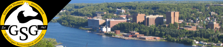 Photo of Michigan Tech campus, water side