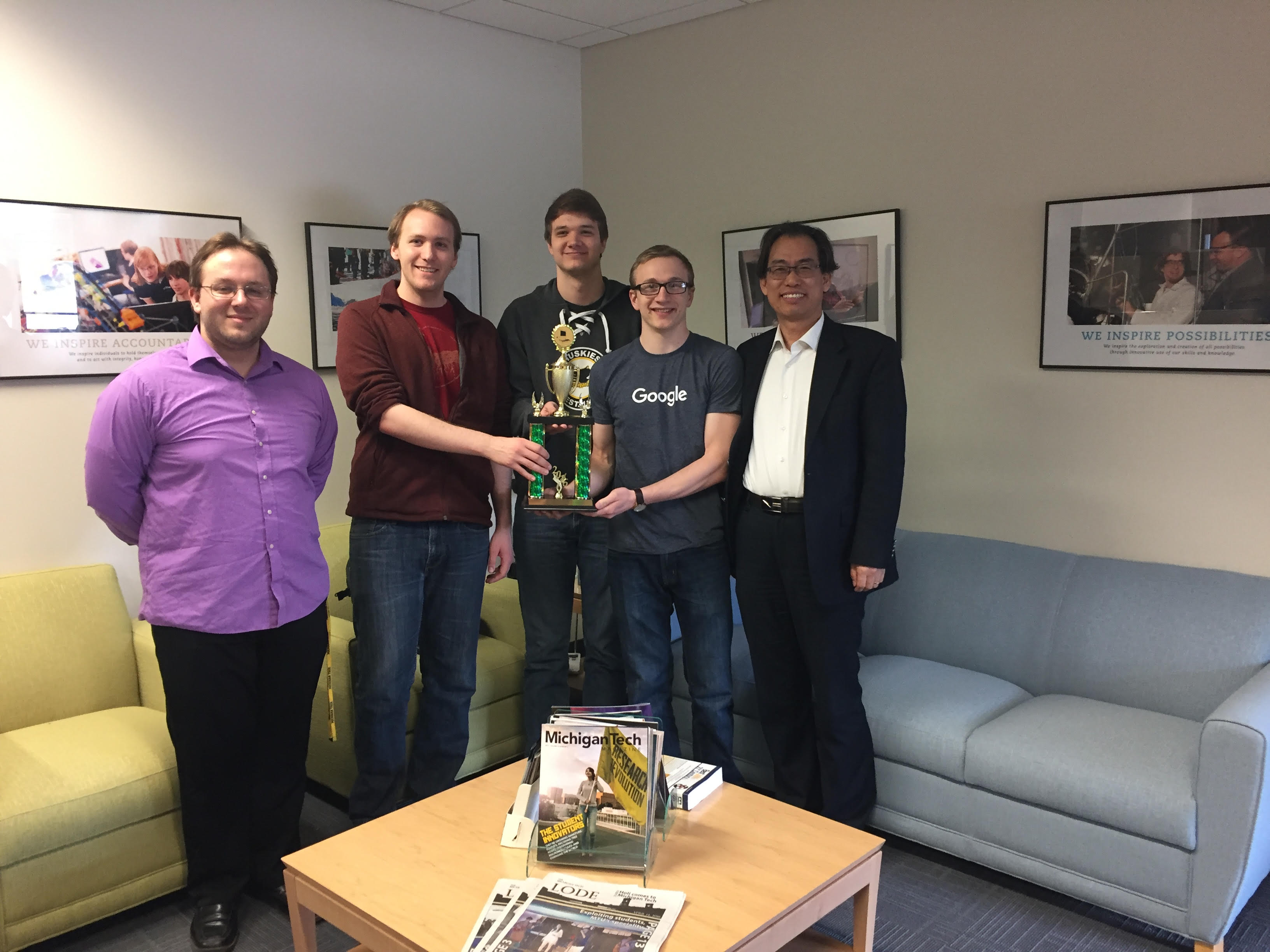 Winners of the 2016 NMU Invitational Programming Contest | Computing ...