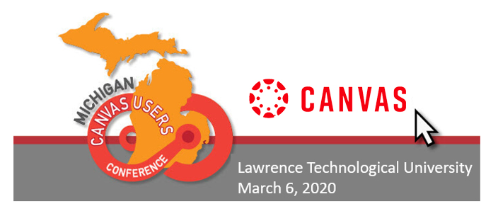 Michigan Canvas Users Conference graphic