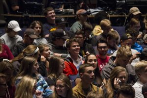 Students in the audience at Rozsa