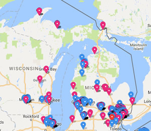 Michigan Entrepreneurial and Investment Map