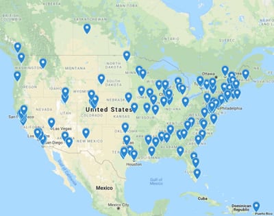 UCAR Member Map