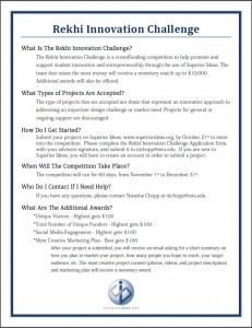 fall 15 rekhi innovation challenge