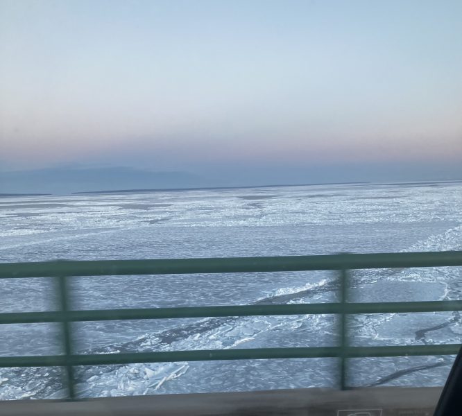 Frozen Lake Superior