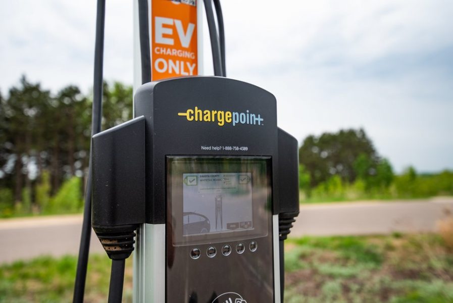A charger for electric vehicles.