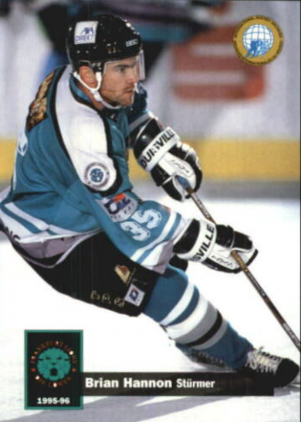 Hannon Hockey Card from his time with The Frankfurt Lions