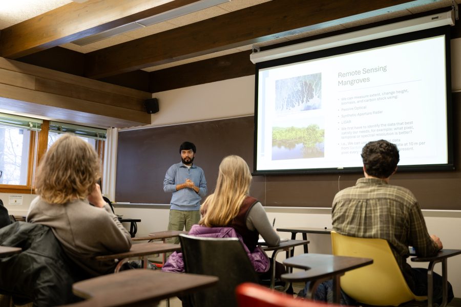 Parth teaches remote sensing, an essential tool and technique in geographic information science.