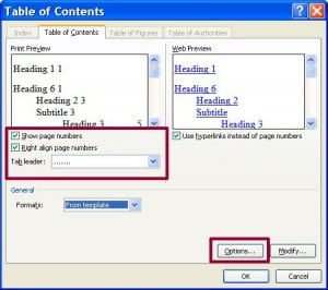 create a table of contents in adobe acrobat pro dc