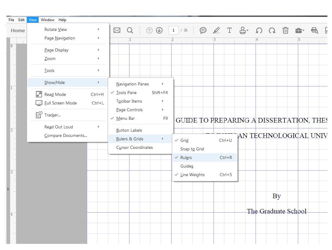 Checking Your Margins Using Double-Side Formatting