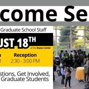 Welcome, Fall Graduate Students!