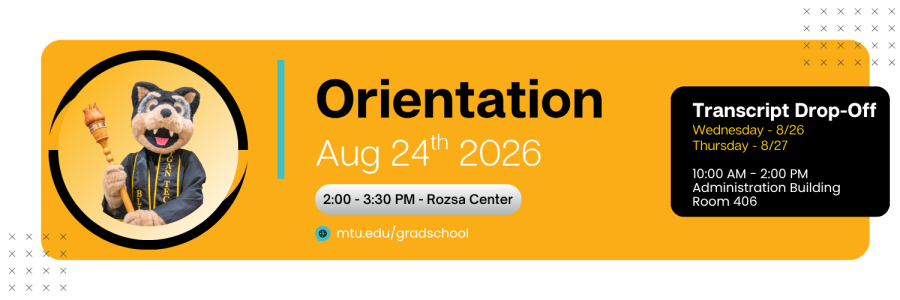 Graduate School Orientation Fall 2026