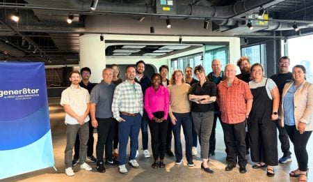 cohort 5 group photo - where science meets startup