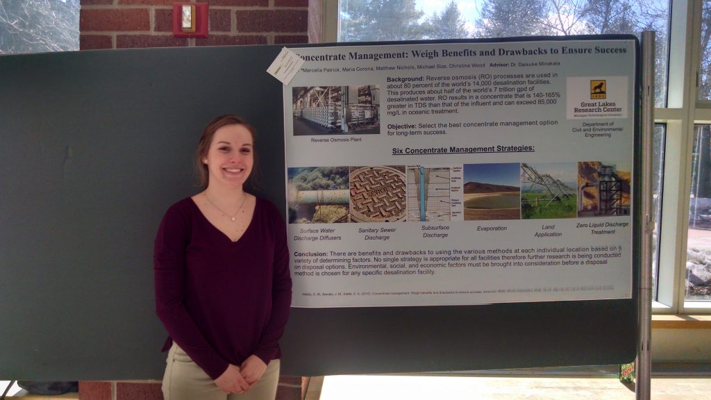 Christine presenting at World Water Day