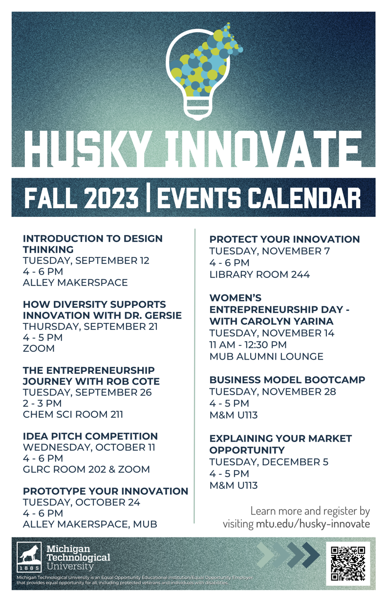 Husky Innovate Announces Fall 2023 Schedule of Events | Pavlis Honors College Blog Husky Innovate Announces Fall 2023 Schedule of Events | Pavlis Honors College Blog