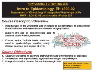 201701 Intro to Epidemiolgy EH 4990 02