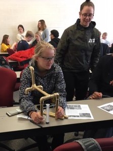 KIP 1500 Students Build Mechanical Biped