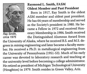 Raymond Smith Article