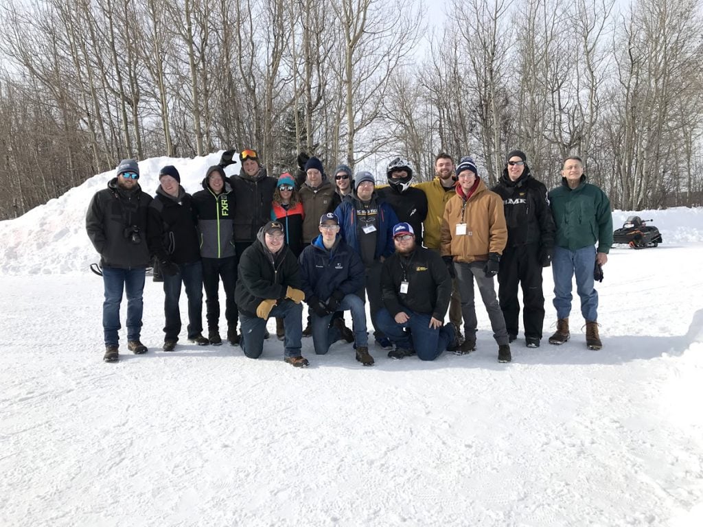 Clean Snowmobile Challenge Group