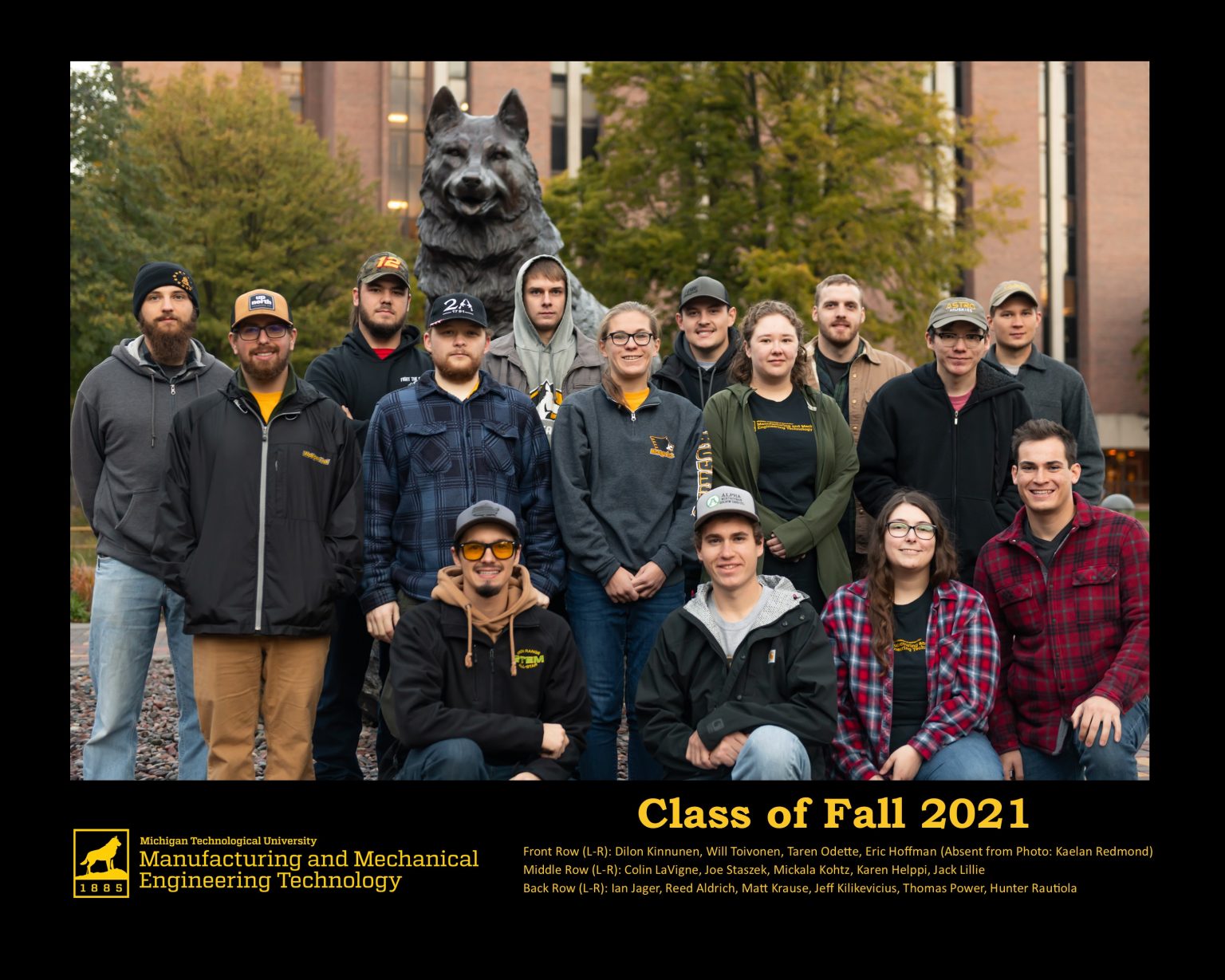 Congratulations to MMET Spring and Fall 2021 Graduates Manufacturing