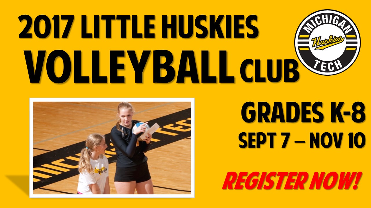 Join the Little Huskies Volleyball Club! Michigan Tech Recreation Blog