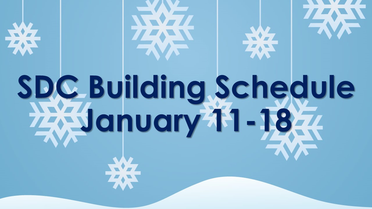 SDC Building Schedule January 1118 Michigan Tech Recreation Blog