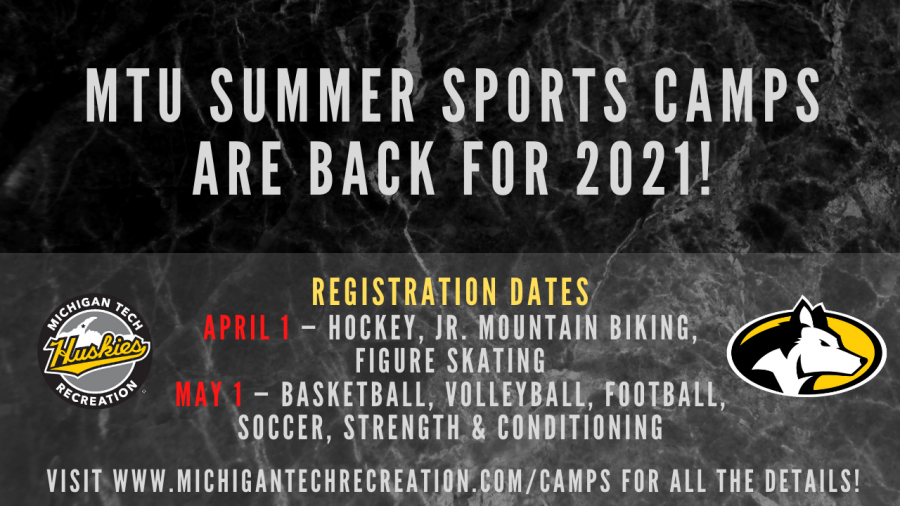 MTU Sports Camps are BACK for Summer 2021! | Michigan Tech Recreation Blog