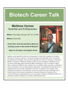 Career Talks (Mathew Hymes)