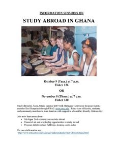 Ghana Study Abroad Info Sessionsabc