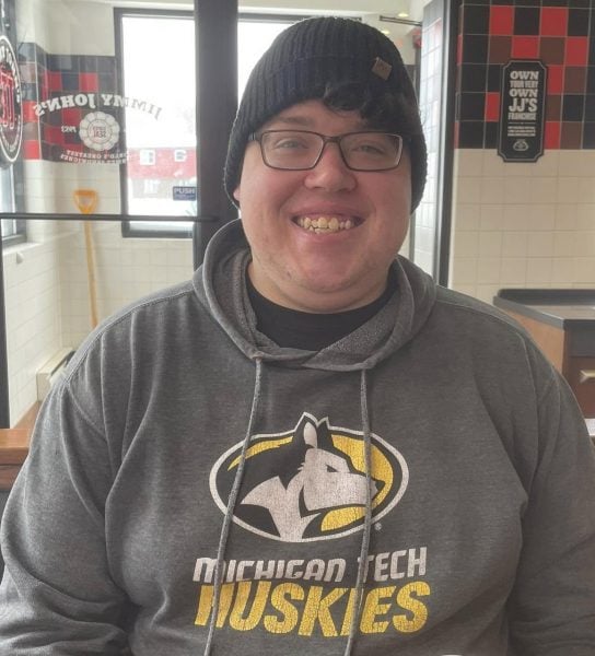 Ethan Duer smiling