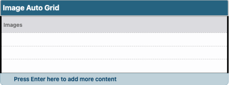 Image Auto Grid snippet.