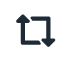 Square arrows icon in the toolbar to insert an asset.