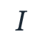 Capital I icon in the toolbar to make italics text.